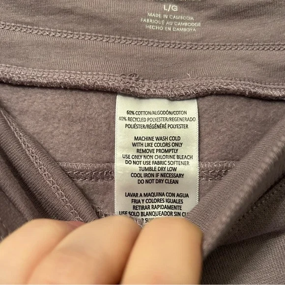 NWT Calvin Klein Performance Sz Large Dark Mauve Wide Leg Sweatpants! - Picture 8 of 15